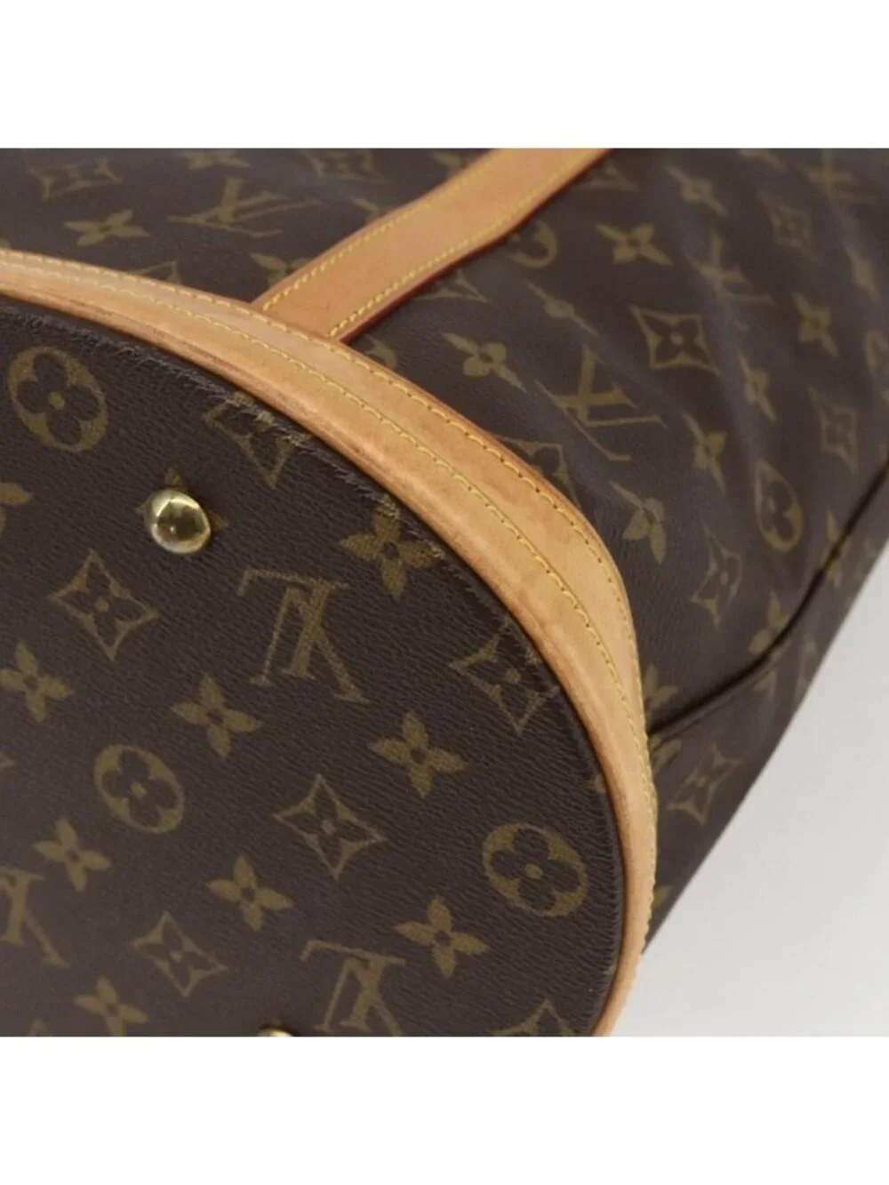 Authentic LOUIS VUITTON Monogram Bucket GM Shoulder Bag M42236 LV